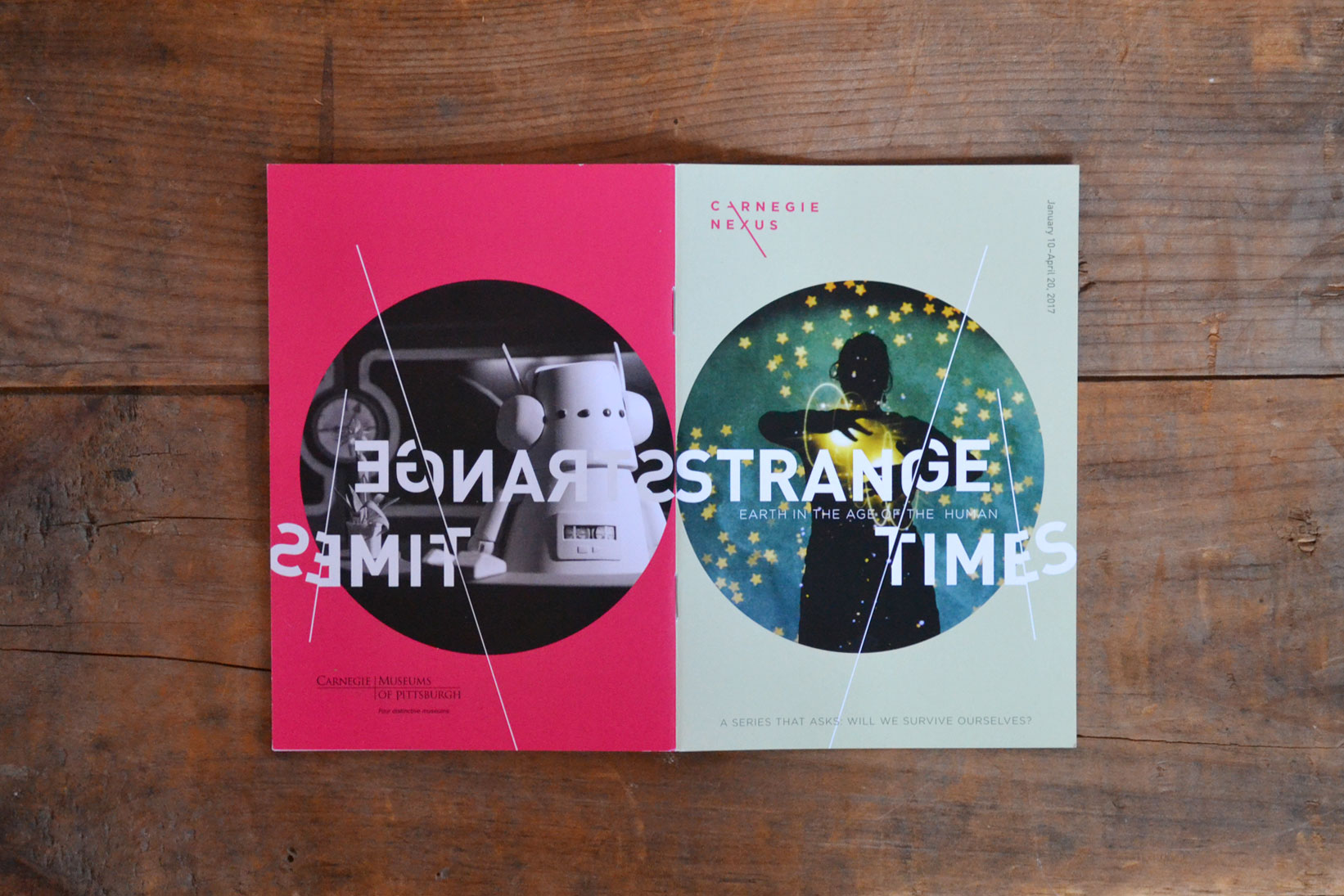 Strange Times booklet front and back cover
